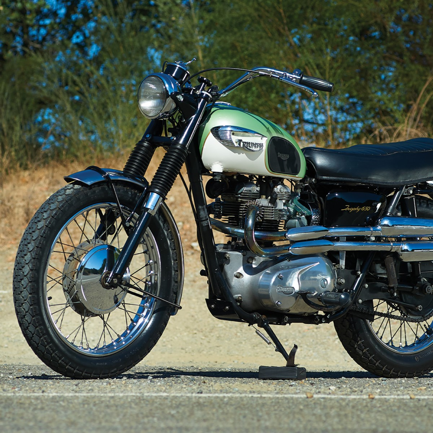 Triumph Mist Green Metallic Paint Product